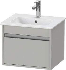 Duravit Waschtischunterbau Ketho Compact 410x500x412mm, 1 Auszug betongrau matt