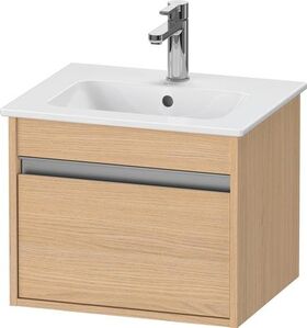 Duravit Waschtischunterbau Ketho Compact 410x500x412mm, 1 Auszug eiche natur