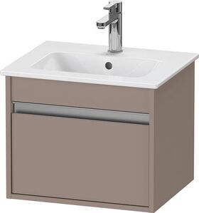 Duravit Waschtischunterbau Ketho Compact 410x500x412mm, 1 Auszug basalt matt