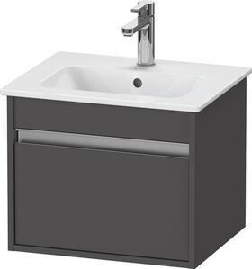 Duravit Waschtischunterbau Ketho Compact 410x500x412mm, 1 Auszug graphit matt