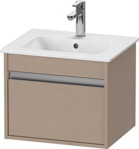 Duravit Waschtischunterbau Ketho Compact 410x500x412mm, 1 Auszug leinen