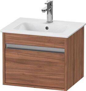 Duravit Waschtischunterbau Ketho Compact 410x500x412mm, 1 Auszug nussbaum natur