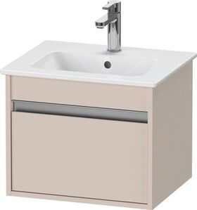 Duravit Waschtischunterbau Ketho Compact 410x500x412mm, 1 Auszug taupe