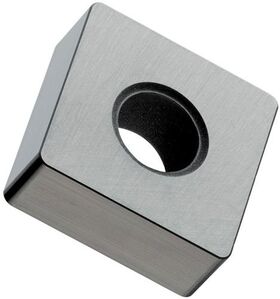 Drehwendeschneidplatte ISO SNGA 120408 T01025:TC100 D. 5,16mm Farbe Schwarzgrau - VPE: 10