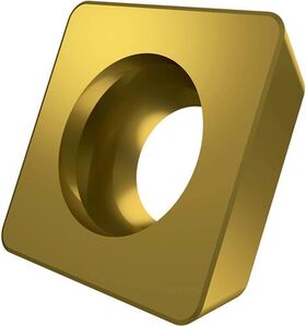 Fräswendeschneidplatte ISO SDEW 090308SN:M8340 D.4,4mm PVD beschichtet Gold - VPE: 10