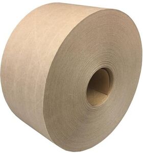 Nassklebeband Breite 70mm Länge 100m gitterverstärkt Pflanzenleim TRANSPAK - VPE: 8