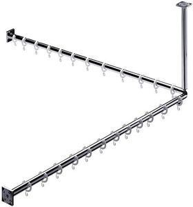 Emco Duschvorhang-Set SYSTEM 2 1200mm chrom EMCO