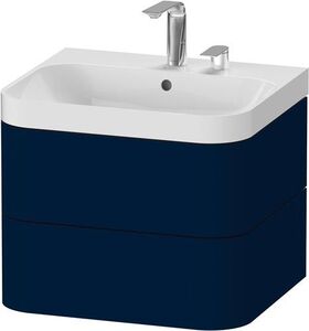 Duravit WTU HAPPY D.2 PLUS 575x490mm m UB 2 HL nachtblau seidenmatt