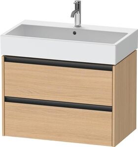 Duravit Waschtischunterbau Ketho.2 784x549x460mm eiche natur