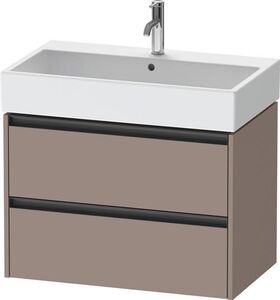 Duravit Waschtischunterbau Ketho.2 784x549x460mm basalt matt