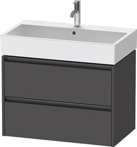 Duravit Waschtischunterbau Ketho.2 784x549x460mm graphit matt