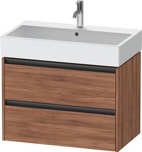 Duravit Waschtischunterbau Ketho.2 784x549x460mm nussbaum natur