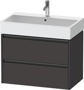 Duravit Waschtischunterbau Ketho.2 784x549x460mm graphit supermatt