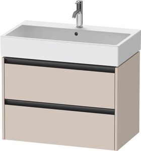 Duravit Waschtischunterbau Ketho.2 784x549x460mm taupe matt
