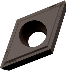 Drehwendeschneidplatte ISO DCGT 11T302E-FF2:T9325 D. 4,4mm MT-CVD beschichtet - VPE: 10