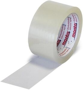Klebeband monta 610 Breite 50mm Länge 66m Stärke 48µ PP transparent leise MONTA - VPE: 36