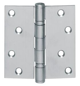 Kugellagertürscharnier VA ktg.76x76mm DIN L/R ma ausziehb.Stift INTERSTEEL