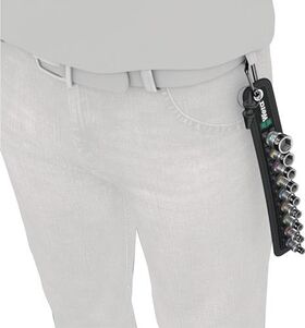 Steckschlüsselsatz Belt 1 10-tlg.1/4 Zoll 4-13mm f.a6-KT.-Schr.WERA
