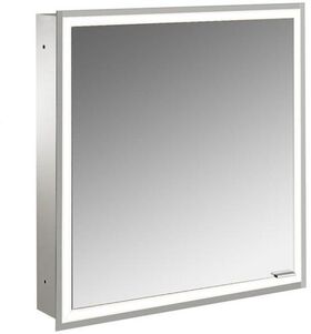 Emco LED-Lichtsp.schr. PRIME FACELIFT UP 600x730mm 1-tü Ans li aluminium/weiß EMCO
