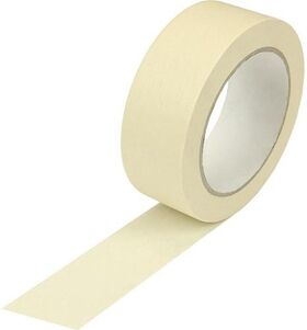 Kreppband Breite 38mm Länge 50m Stärke 125µ chamois flachkrepp TRANSPAK - VPE: 24