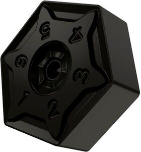 Fräswendeschneidplatte ISO HNEF 090508EN-M:M5315 Tiefe 4mm MT-CVD beschichtet - VPE: 10