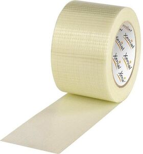 Filamentklebeband m.Längs-/Querfaden Breite 75mm L.50m S.125µ transparent XENIAL - VPE: 12