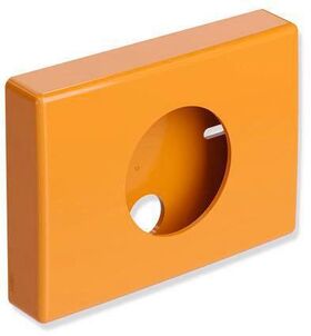 HEWI Hygienebeutelspender, B:143mm, H:103mm, T:27mm orange