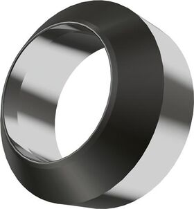 Scarfing-Schneidring ISO PSR0-R7:S45 Rohrinnen-D. 22mm Farbe Silber PRAMET - VPE: 10