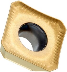 Fräswendeschneidplatte ISO SEMT 09T3AFSN:M8330 D.3,5mm PVD beschichtet Gold - VPE: 10