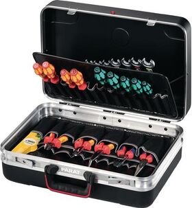 Schalenkoffer SILVER Plus B460xT170xH310mm Alu.25l X-ABS-Ku.PARAT