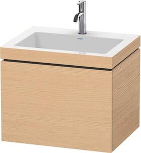 Duravit Waschtischunterbau L-CUBE m WT Vero Air 500x600x480mm 1 HL Ei na