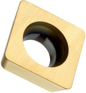 Fräswendeschneidplatte ISO SDEW 090308EN:M8330 D.4,4mm PVD beschichtet Gold - VPE: 10