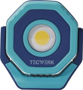 LED-Akkuhandleuchte 3,7V 2600 mAh Li-Ion 7 W 100-800 lm Ladezeit 4 h TECWERK