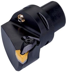 Klemmhalter ISO C4-DWLNR-27050-06 D.40mm m. Polygonkupplung Rechtslauf