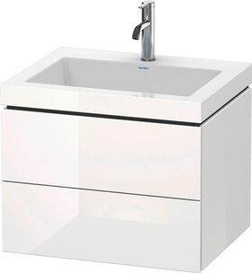 Duravit Waschtischunterbau L-CUBE m WT Vero Air 500x600x480mm o HL gra sma