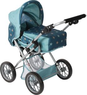 Kombi-Puppenwagen LENI türkis