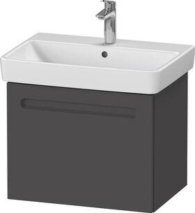 Duravit Waschtischunterbau Duravit No 1 1 Auszug, 590x426mm graphit matt