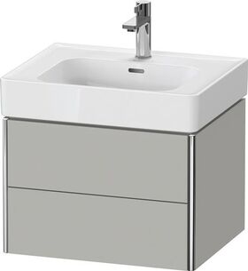 Duravit Waschtischunterbau XSQUARE 584x397x470mm betongr ma o ES