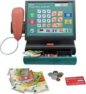 Moderne Scannerkasse m. Sprachf.