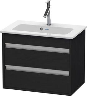 Duravit Waschtischunterbau KETHO COMPACT 480x600x385mm eiche schwarz