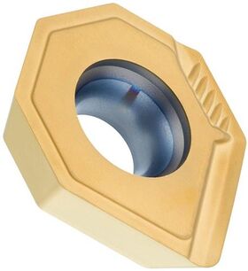 Fräswendeschneidplatte ISO XEHT 0604AESR:M8330 Bohrungs-D. 5,5mm PVD beschichtet - VPE: 10