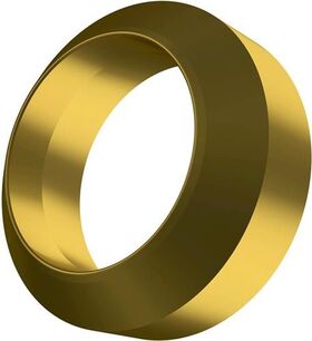 Scarfing-Schneidring ISO PSR2-R10:5040 Rohrinnen-D. 28mm MT-CVD beschichtet Gold - VPE: 10