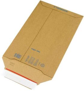 Versandtasche Suprawell Maße 194x310mm B5 Wellpappe braun SK TRANSPAK - VPE: 100