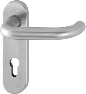 Kurzschildgarnitur Paris E138Z/353K VA F69 PZ rd Drückergrt.HOPPE