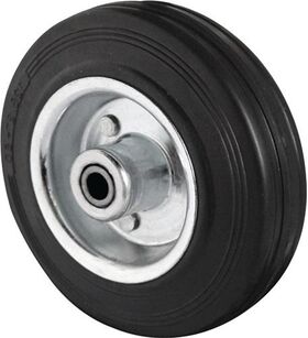 Ersatzrad D.160mm Trgf.135kg VG schwarz Achs-D.20mm Nabenl.59mm PROMAT
