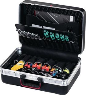 Schalkof CLASSICAllro B460xT190xH310mm Dop-Alu 27l X-ABS-Ku.Wkz.tafel u.Abdeckp.
