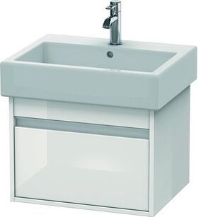 Duravit Waschtischunterbau KETHO 440x550x410mm weiß hochglanz