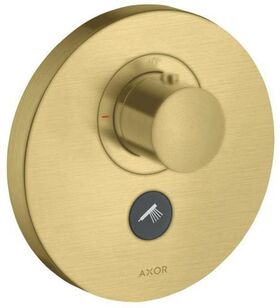 Thermostat SHOWERSELECT ROUND AXOR Highflow UP f 1 Verbr u 1 Ab bru brass