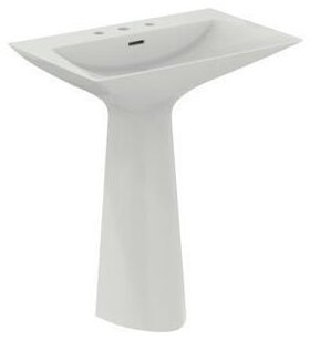 IDS Säulenwaschtisch TIPO-Z m ÜL 3 HL 740x470x900mm weiß IDEAL STANDARD