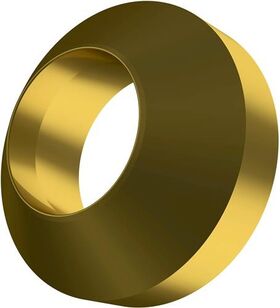 Scarfing-Schneidring ISO PSR2-R11:5040 Rohrinnen-D. 30mm MT-CVD beschichtet Gold - VPE: 10